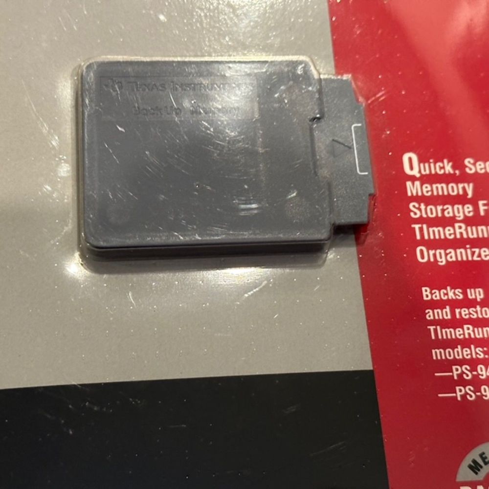 Texas Instruments PS-9000 Back-Up Memory Module For TimeRunner Organizers - Picture 4 of 6